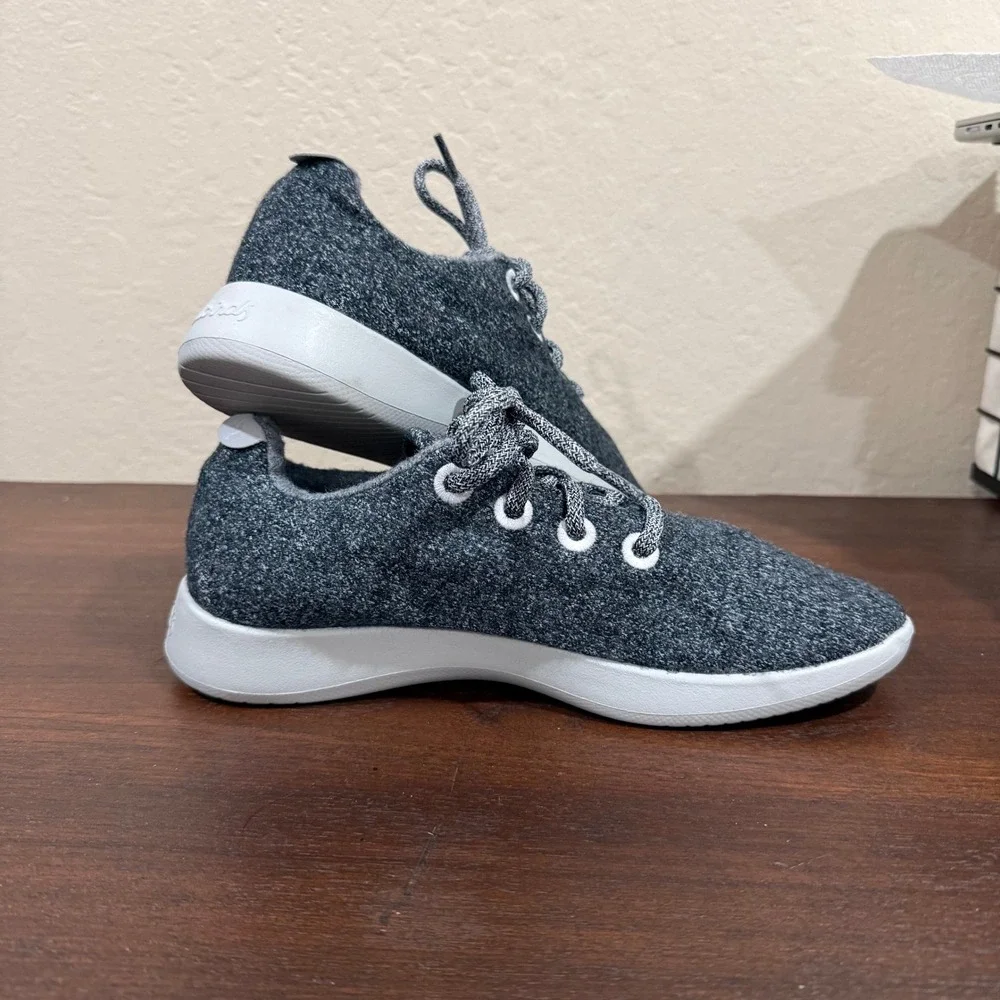 Allbirds Wool Runners‎ Women's Charcoal Grey Sneakers Size 8